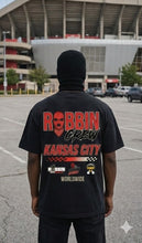 Load image into Gallery viewer, Robbin Crew "Racing" Graphic Tee